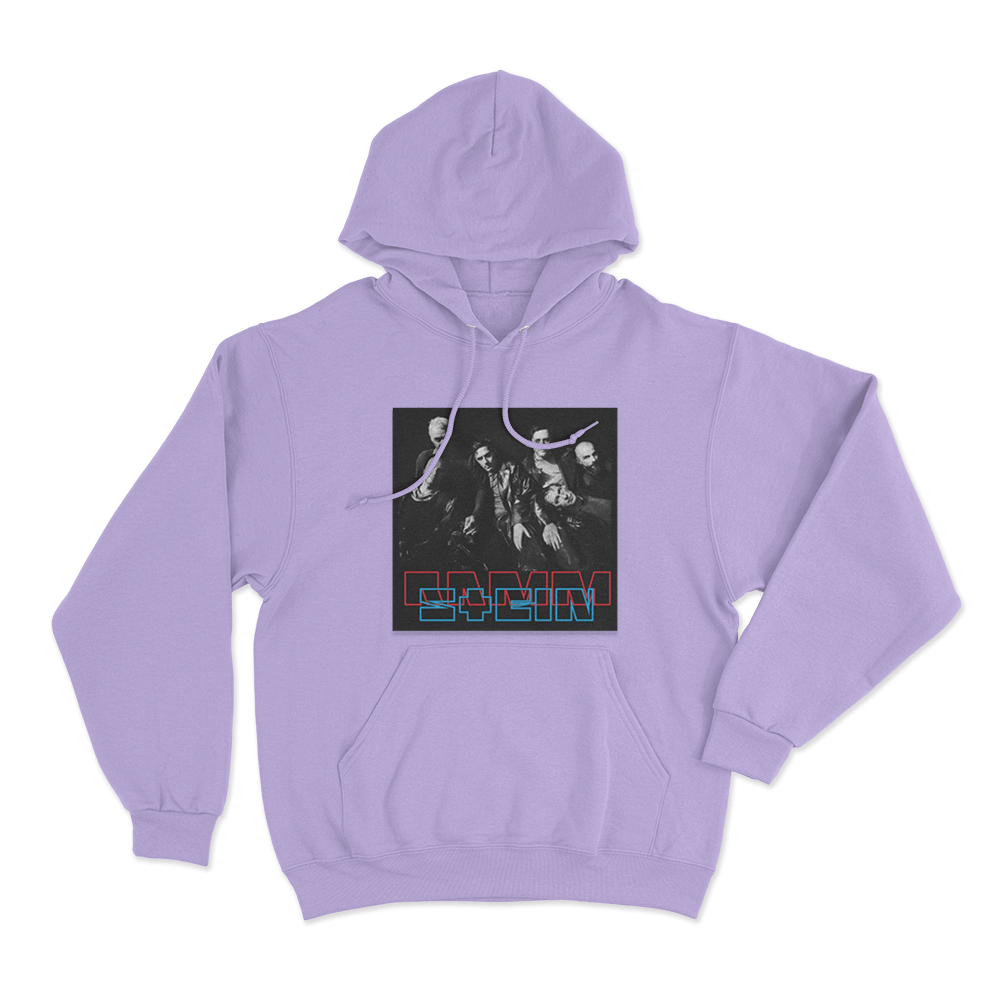 Rammstein Band Unisex Hoodie Purple Rammstein Band Unisex Hoodie Purple