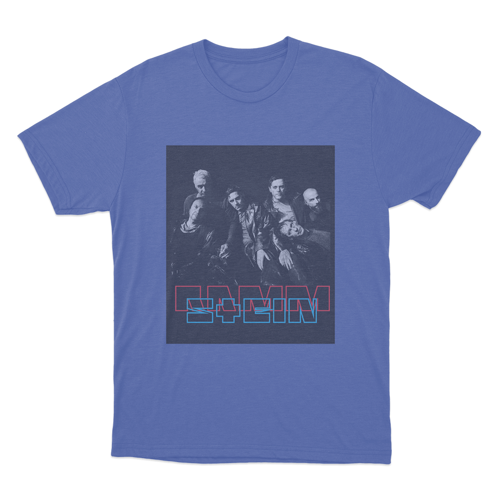 Rammstein Band Unisex T Shirt Blue Rammstein Band Unisex T Shirt Blue
