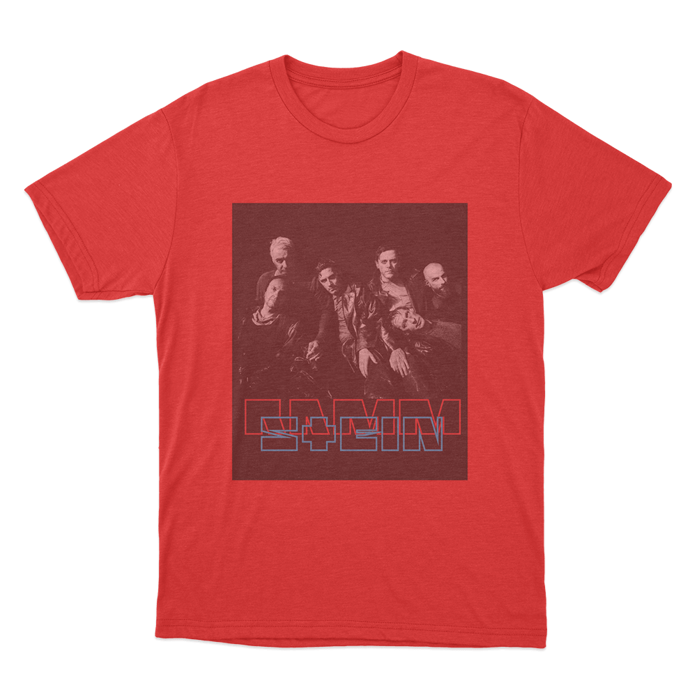 Rammstein Band Unisex T Shirt Red Rammstein Band Unisex T Shirt Red