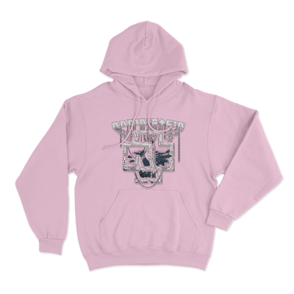 Rammstein In Ketten Unisex Hoodie Pink Rammstein In Ketten Unisex Hoodie Pink 1