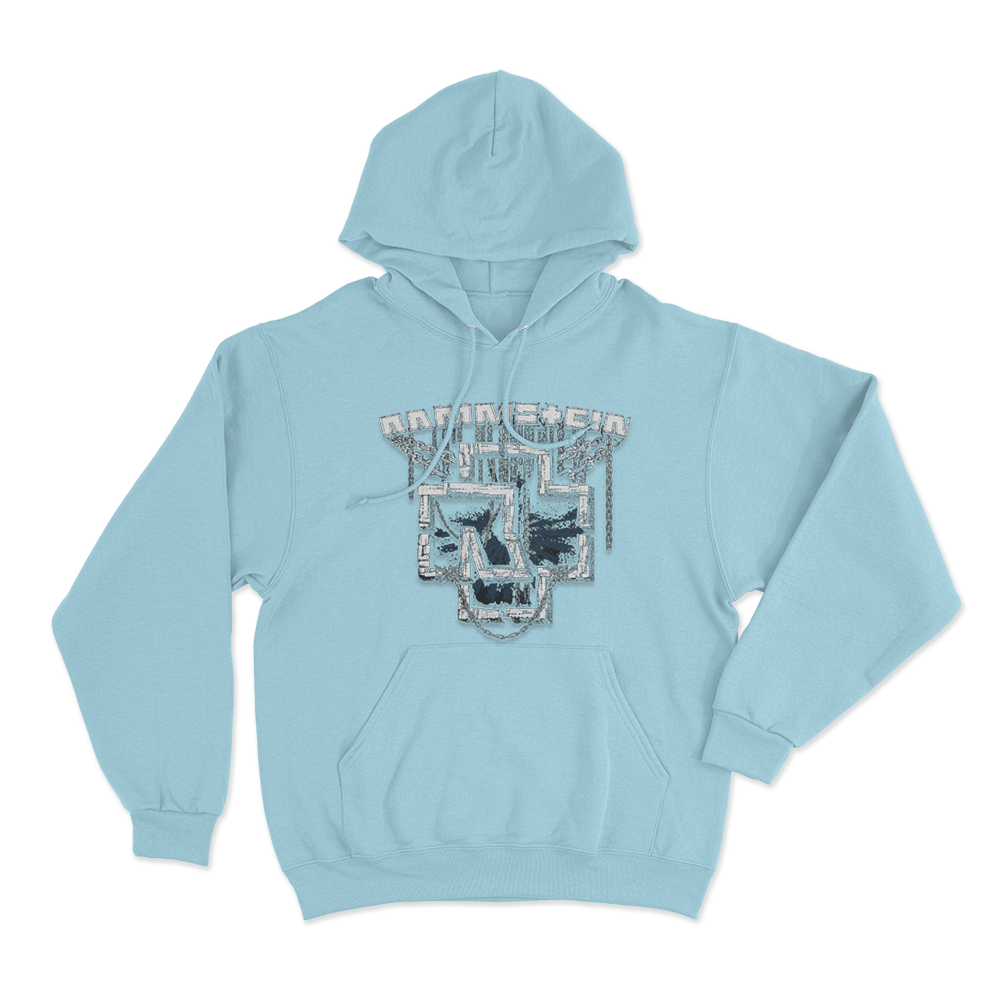 Rammstein In Ketten Unisex Hoodie Sky Blue Rammstein In Ketten Unisex Hoodie Sky Blue 1
