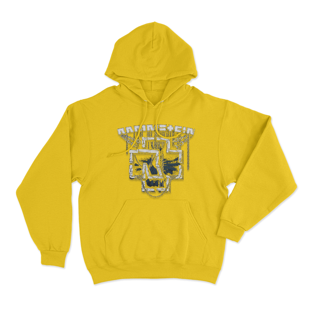 Rammstein In Ketten Unisex Hoodie Yellow Rammstein In Ketten Unisex Hoodie Yellow 1
