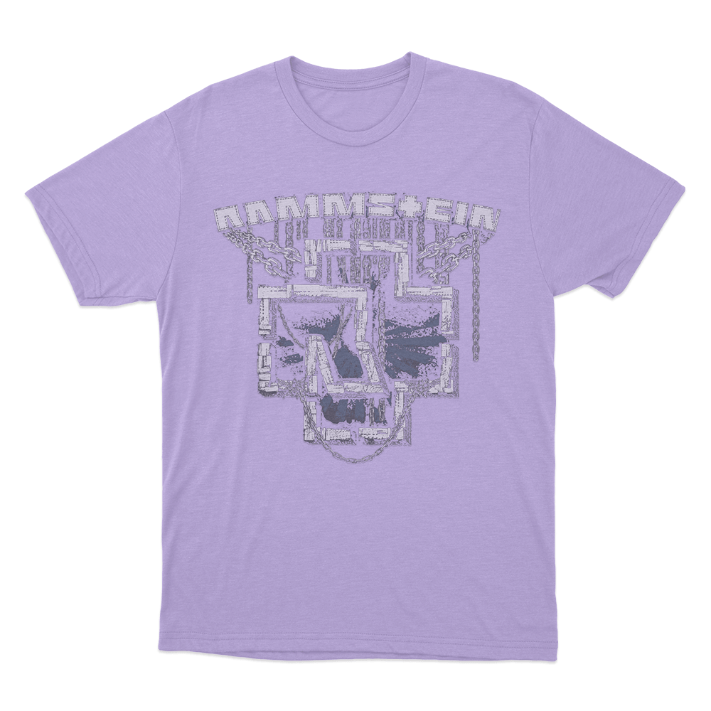 Rammstein In Ketten Unisex T Shirt Purple Rammstein In Ketten Unisex T Shirt Purple