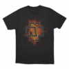 Rammstein Lava Logo Unisex T Shirt Black