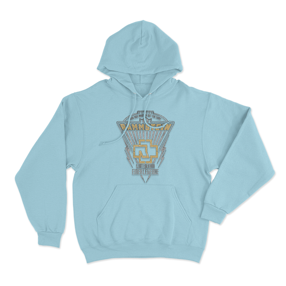 Rammstein Legende Unisex Hoodie Sky Blue Rammstein Legende Unisex Hoodie Sky Blue