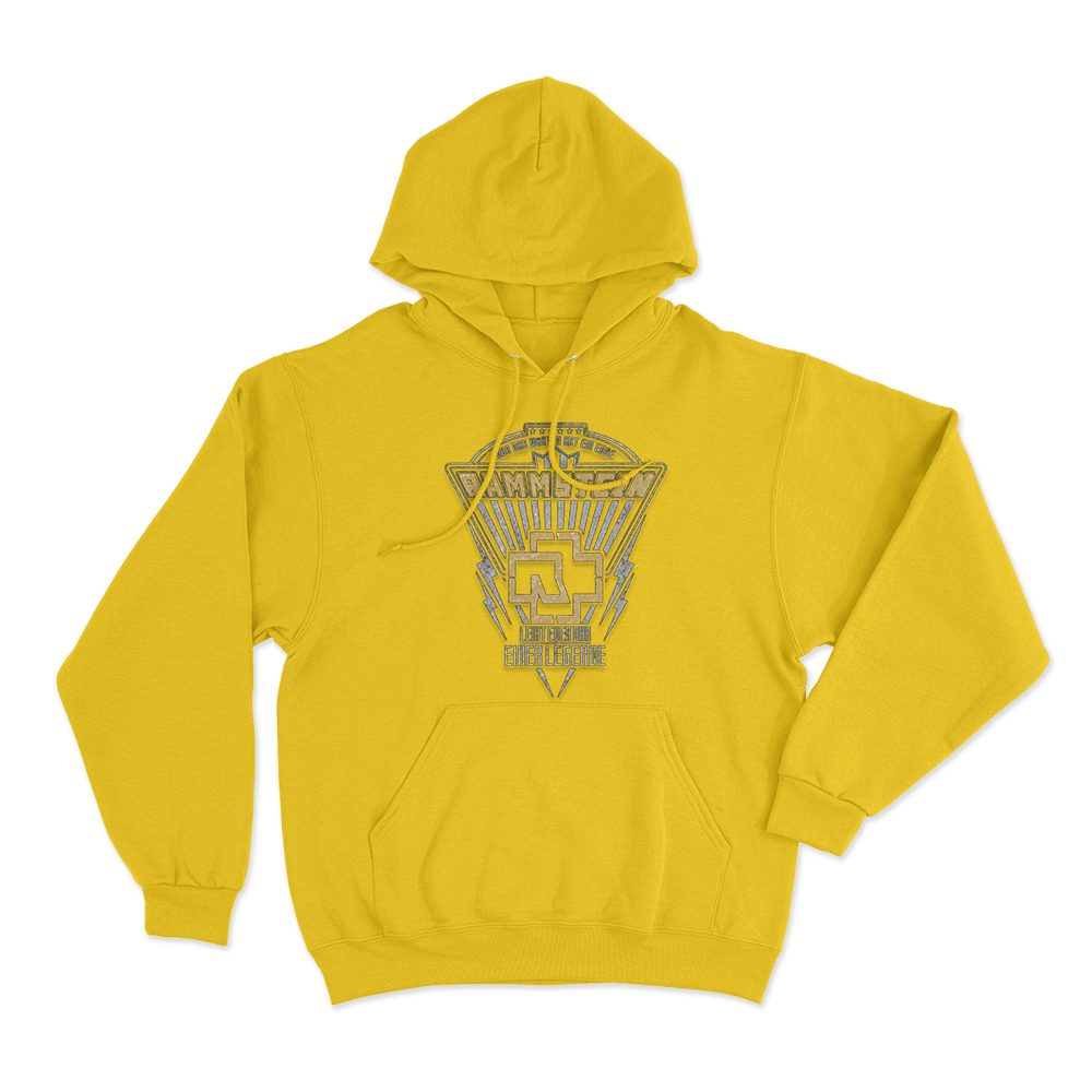 Rammstein Legende Unisex Hoodie Yellow Rammstein Legende Unisex Hoodie Yellow