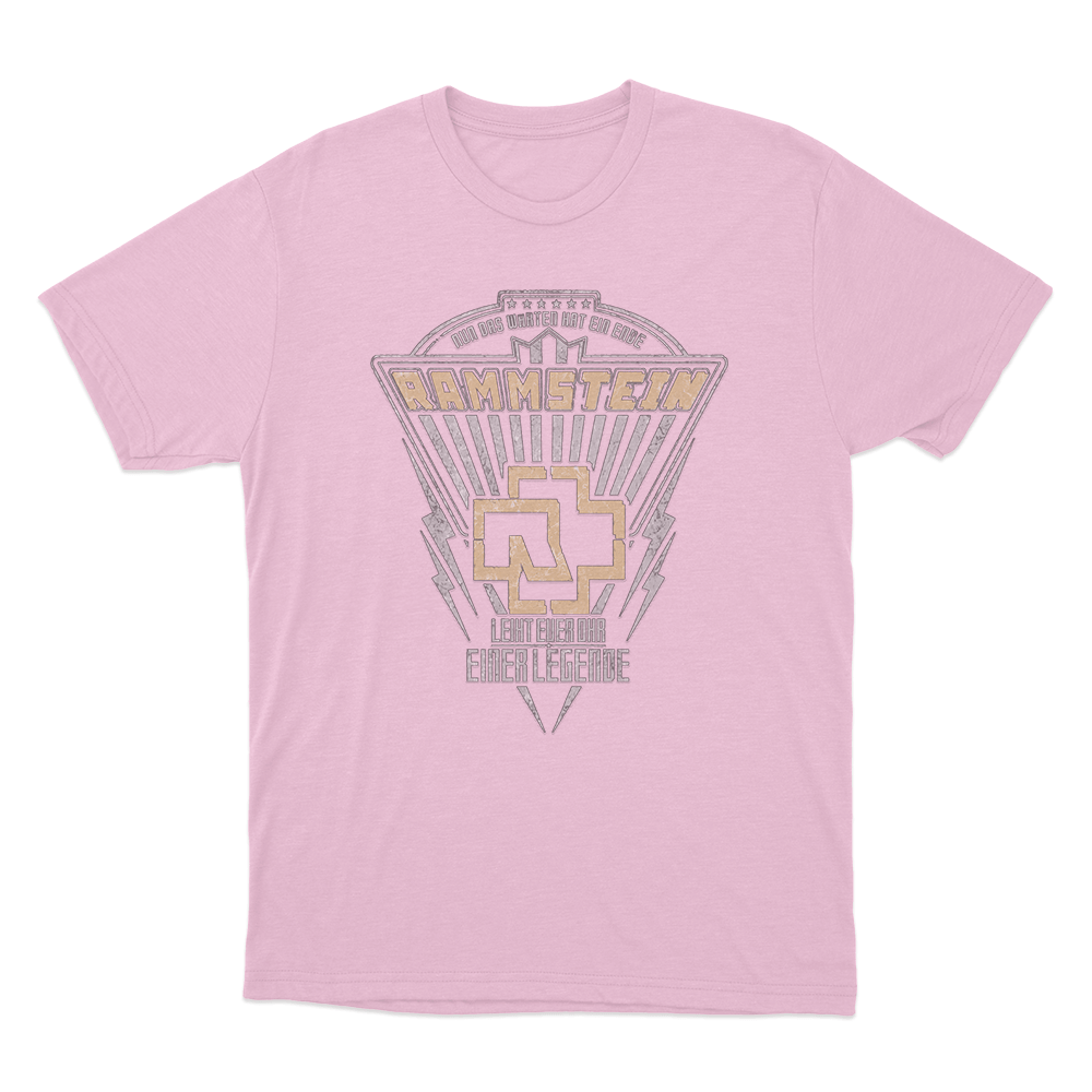 Rammstein Legende Unisex T Shirt Pink Rammstein Legende Unisex T Shirt Pink
