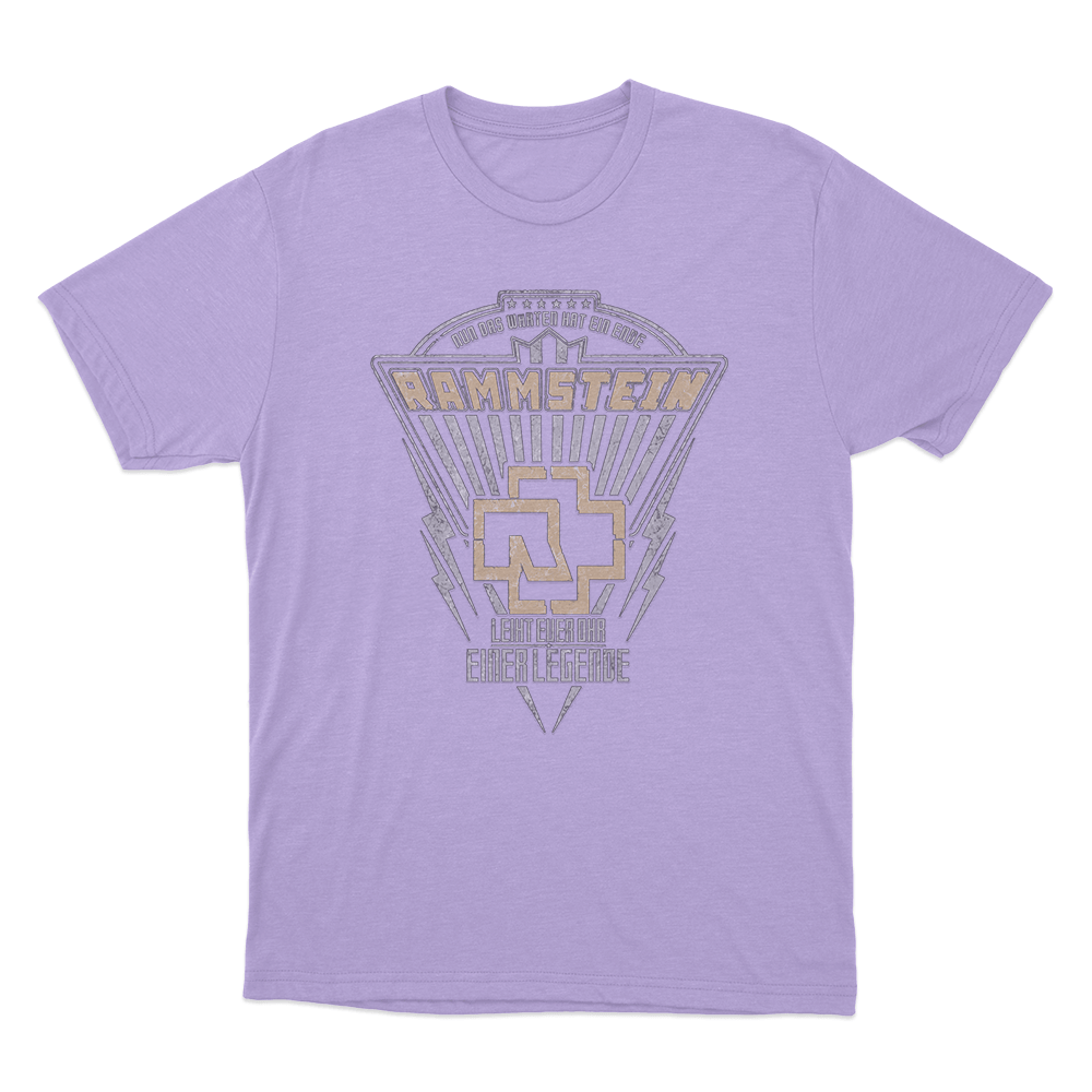 Rammstein Legende Unisex T Shirt Purple Rammstein Legende Unisex T Shirt Purple