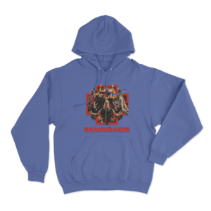 Rammstein Live Unisex Hoodie Blue