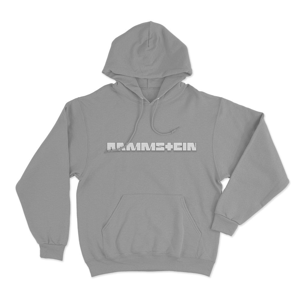 Rammstein Unisex Hoodie Grey Rammstein Unisex Hoodie Grey