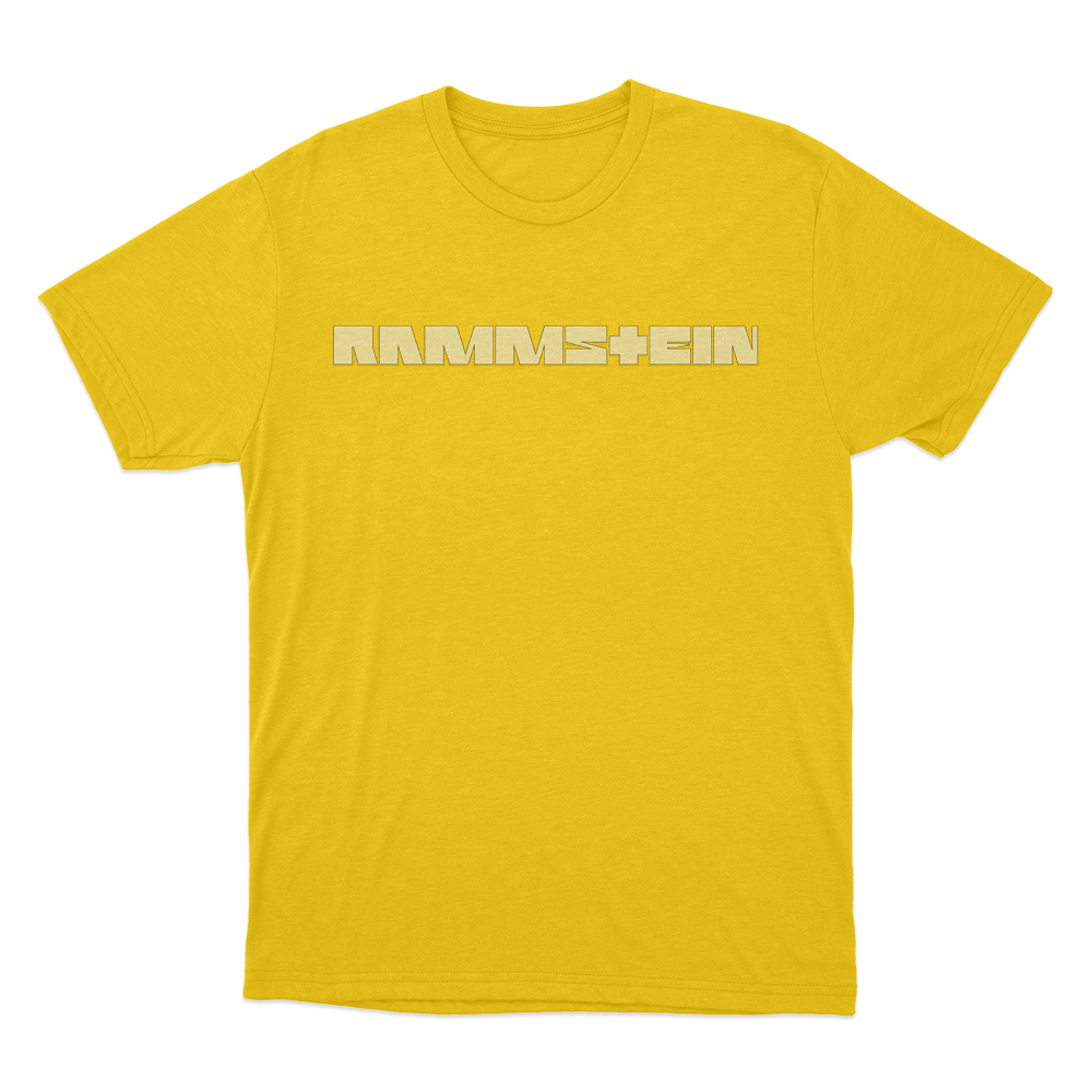 Rammstein Unisex T Shirt Yellow Rammstein Unisex T Shirt Yellow