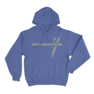 Rammstein Weise Balken Unisex Hoodie Blue