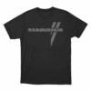 Rammstein Weise Balken Unisex T Shirt Black