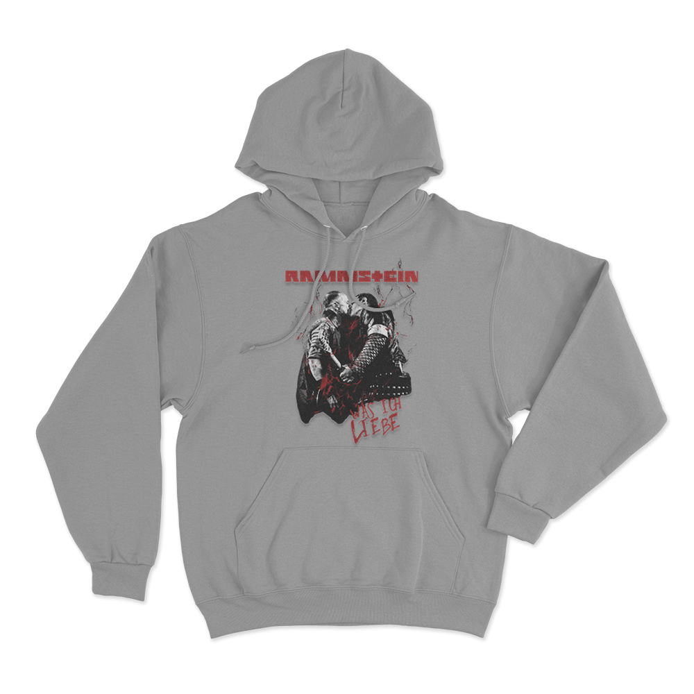 Was Ich Liebe Unisex Hoodie Grey Was Ich Liebe Unisex Hoodie Grey