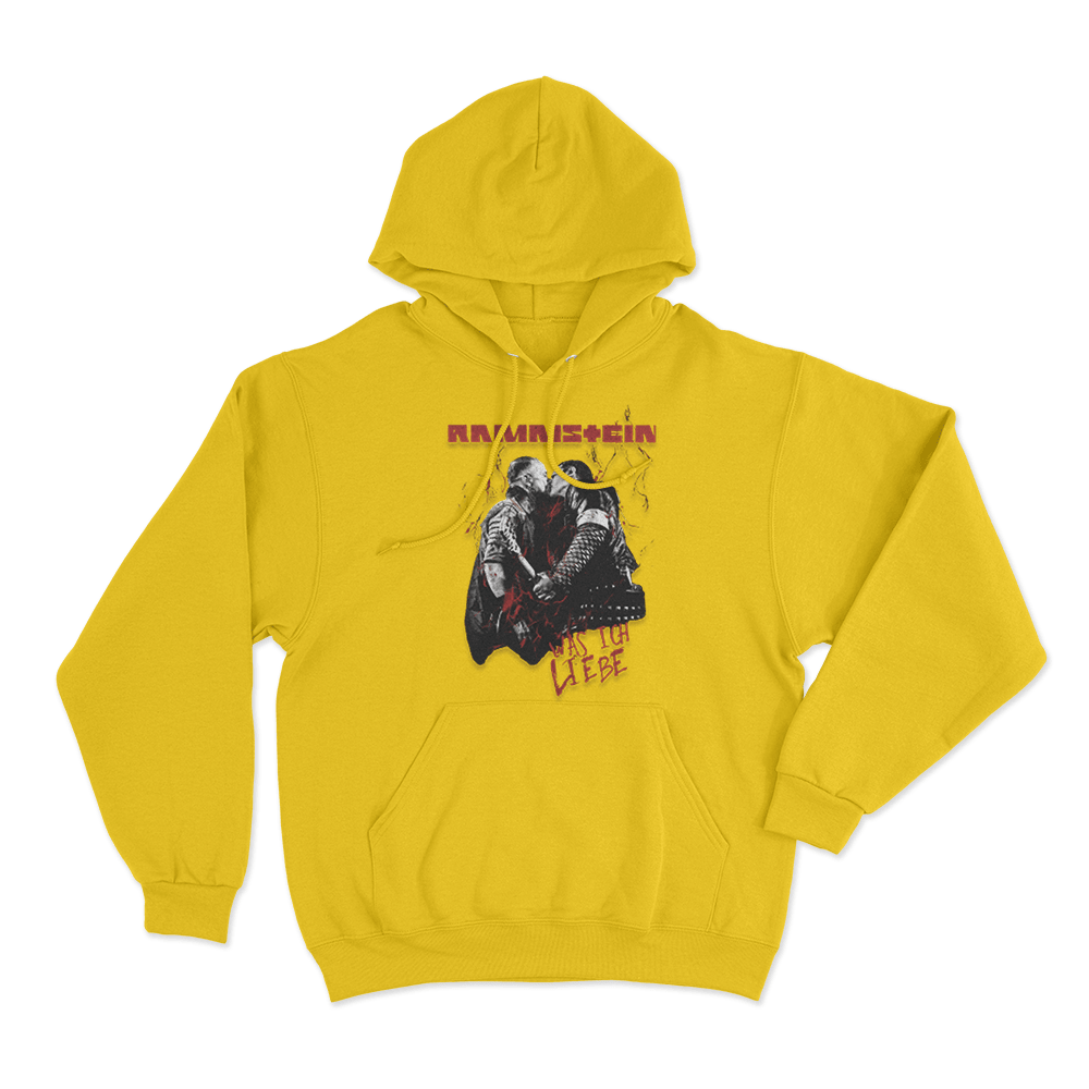 Was Ich Liebe Unisex Hoodie Yellow Was Ich Liebe Unisex Hoodie Yellow